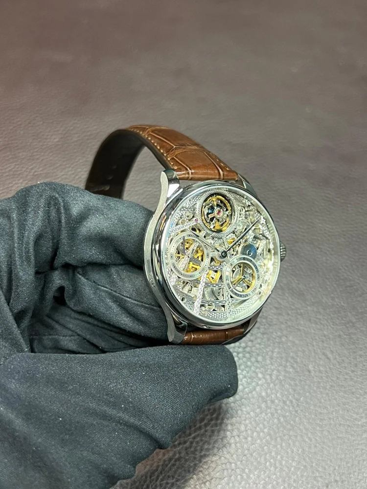 IWC Portuguese Tourbillon Mystere Squelette